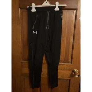 Boys Loose fit Black Under armor Pants